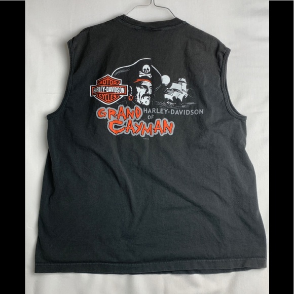 Harley-Davidson XL Faded Muscle Tank Top Sleeveless Shirt Grand Canyon - Picture 2 of 5